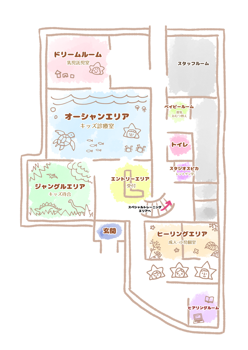 院内設備の外観